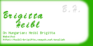 brigitta heibl business card